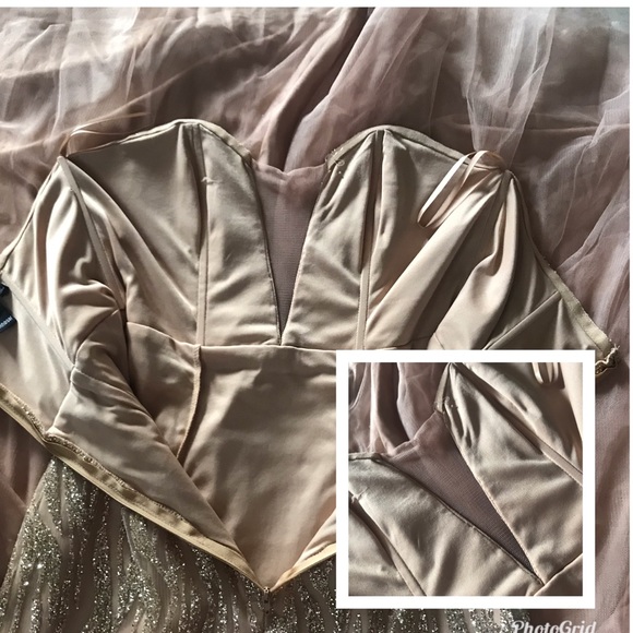 Gold Prom Dress - Picture 4 of 7